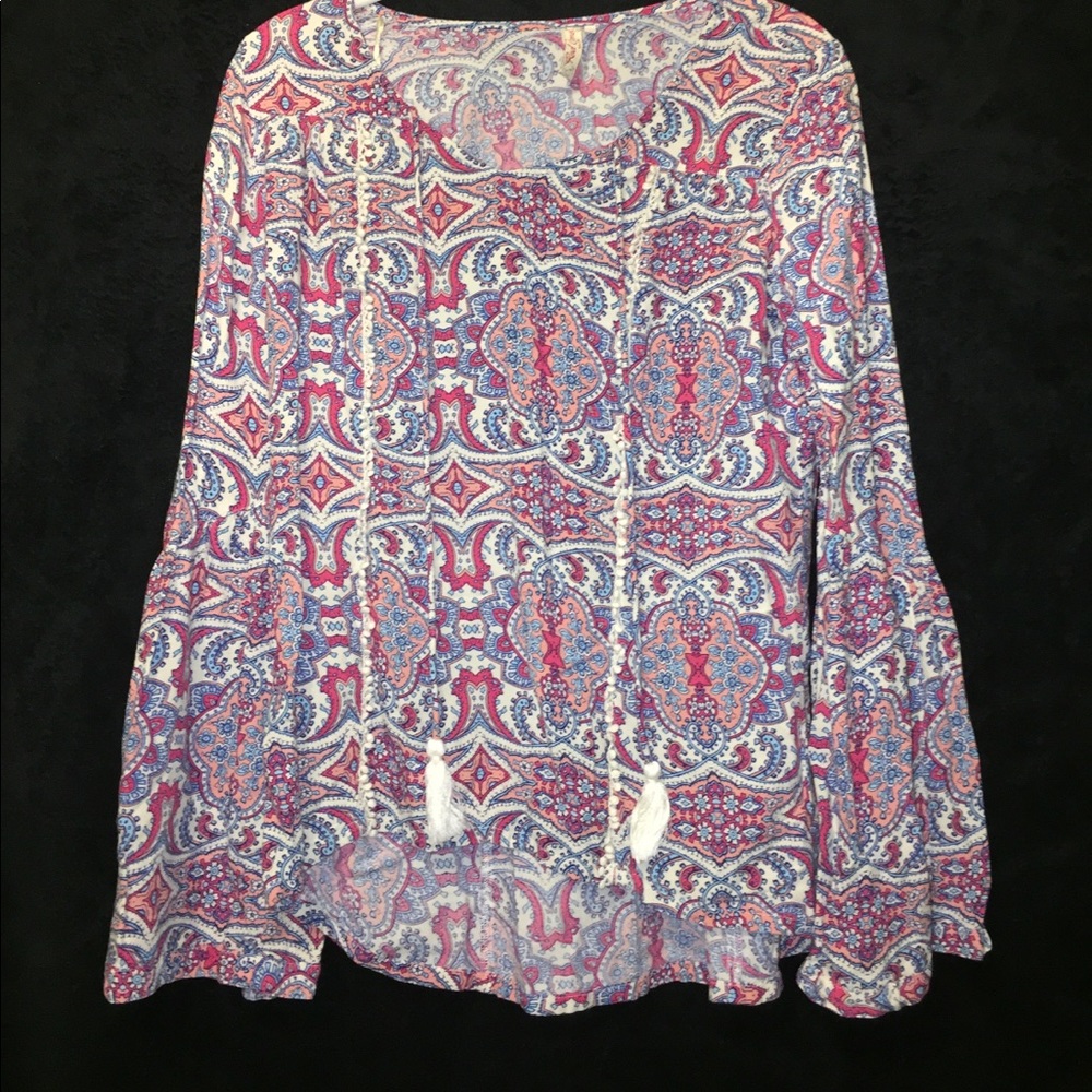 RED CAMEL BLOUSE